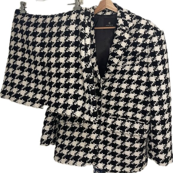 Anine Bing Houndstooth Co-Ord - Picture 1 of 7